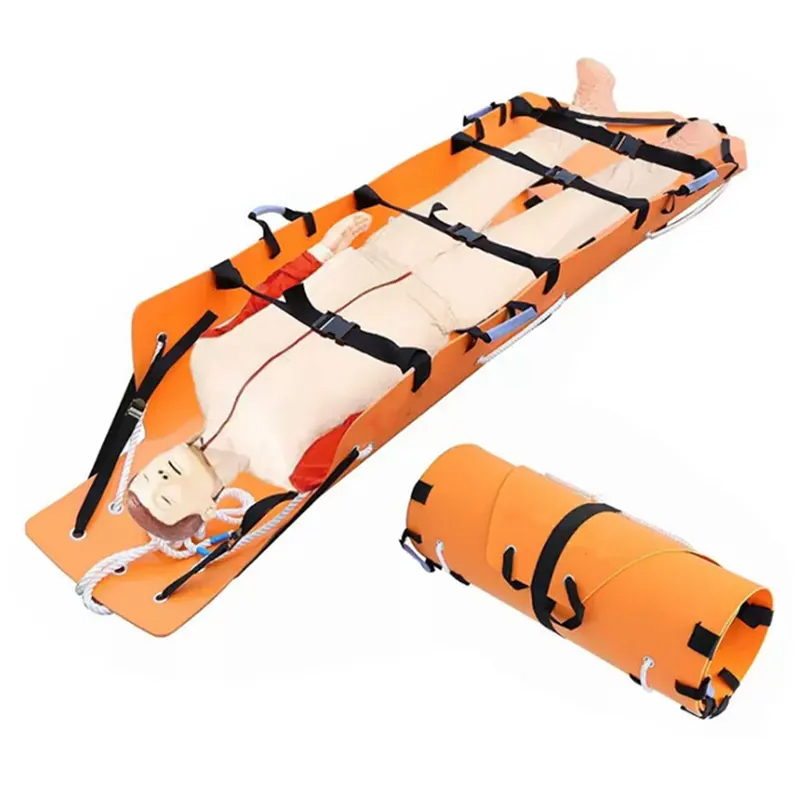 Lifeguard Emergency Rescue Lightweight Roll Stretcher Transfer Foldable Soft Stretcher