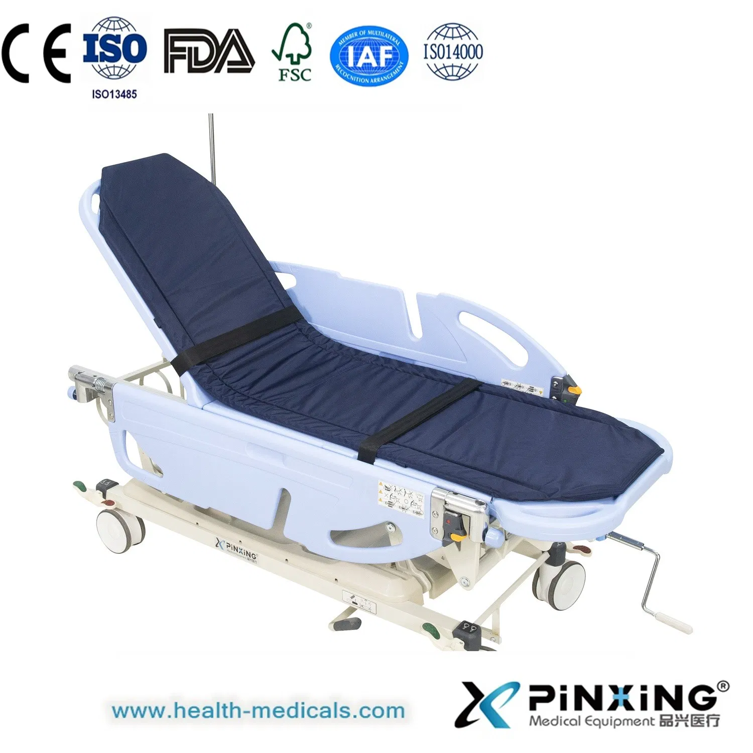 Reusable Simple Multifunctional Patient Transport Stretcher for Hospital