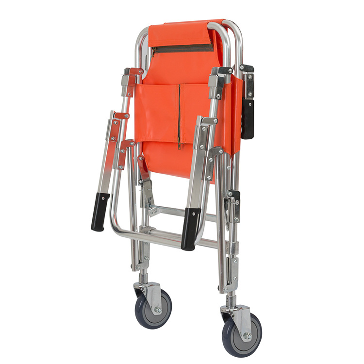 Aluminium Alloy Stair Transfer Stretcher Medical Used Foldable Ambulance Stretcher Chair