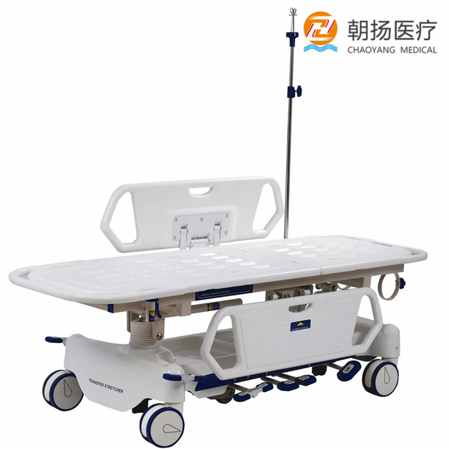 Medical Multi-Function Adjustable Bi-Hydraulic Transfer Stretcher Cy-F616
