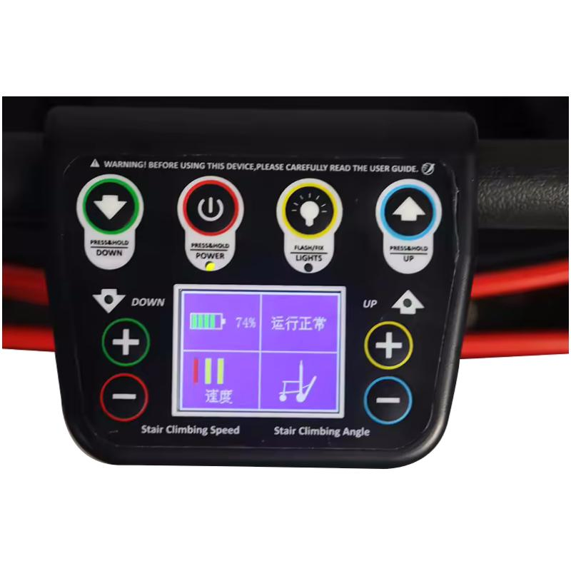 Foldable Electric Stair Climbing Stretcher Chair