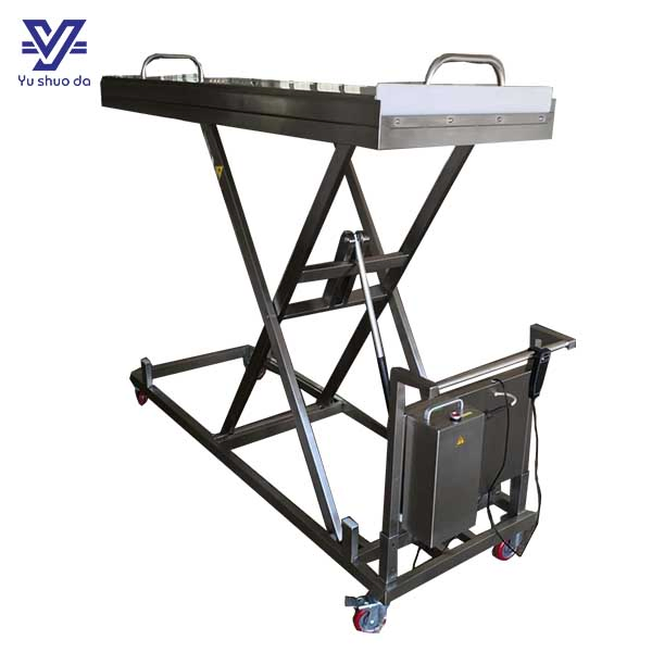 Hot Sale Stainless Steel Funeral Equipment Morgue Corpse Electric Lifter