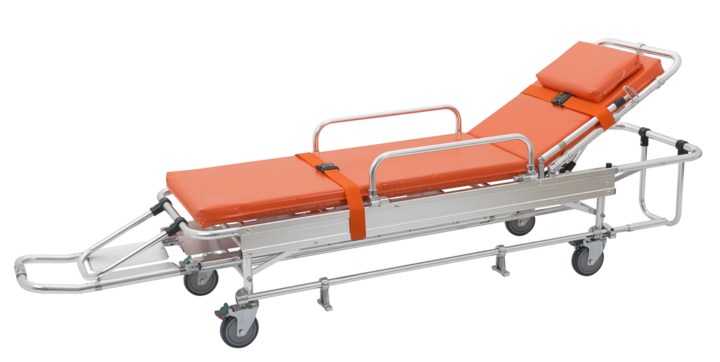 Medical Use Hospital Hydraulic Patient Emergency Transport Stretcher
