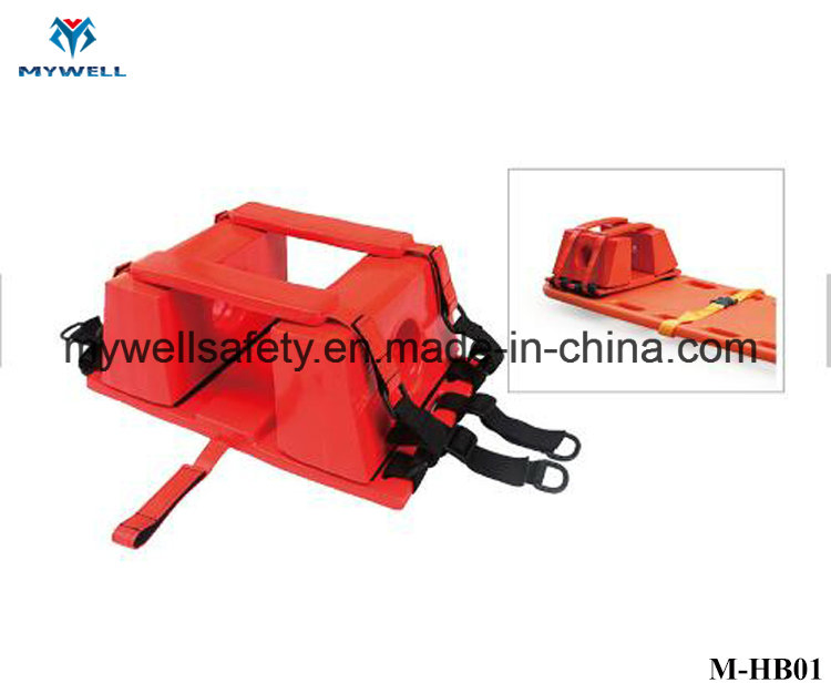 M-Hb01 Head Immobilizer Medical Device Used with Aluminium Stretcher