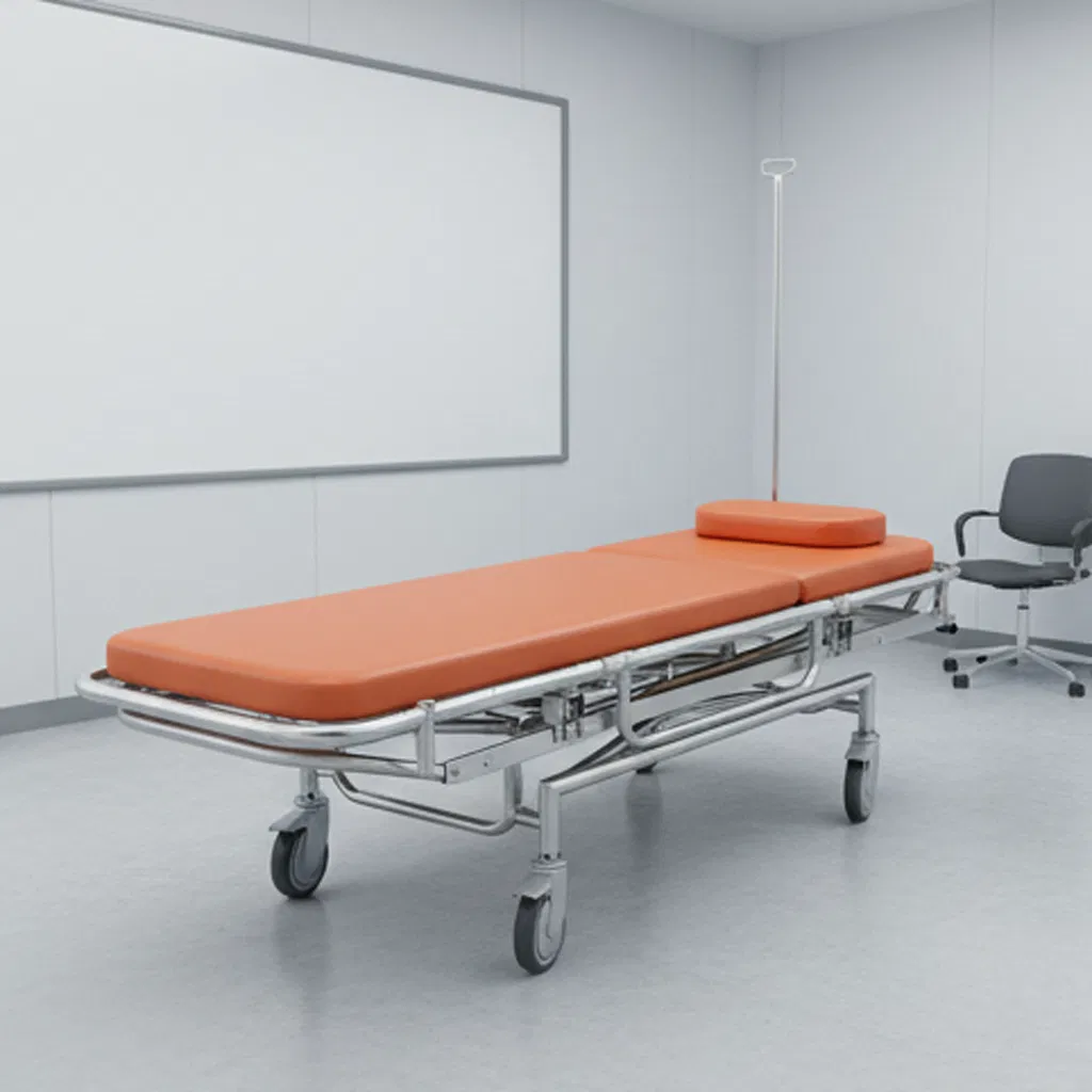 Premium Non-Magnetic Stretcher for MRI Room Safe Transport