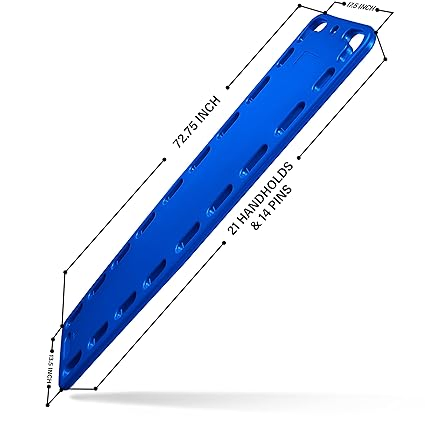 Foldable Spine Board Stretcher Backboard for Patient
