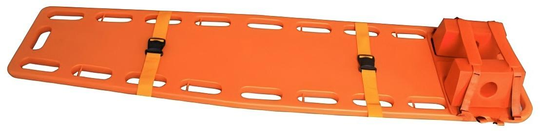 Good Price Medical Wholesalers Spinal Injury Back Board Stretcher Spine Board with Immobilizer