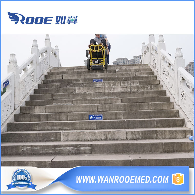 Ea-6fpn PRO Medical Equipment Folding Emergency Stretcher Evacuation Stair Climbing Wheelchair Chair