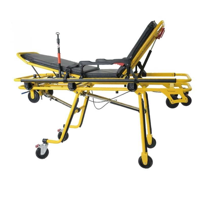 Original Barrier Equipped Adjustable Versatile Hospital Ambulance Stretcher for Transfer