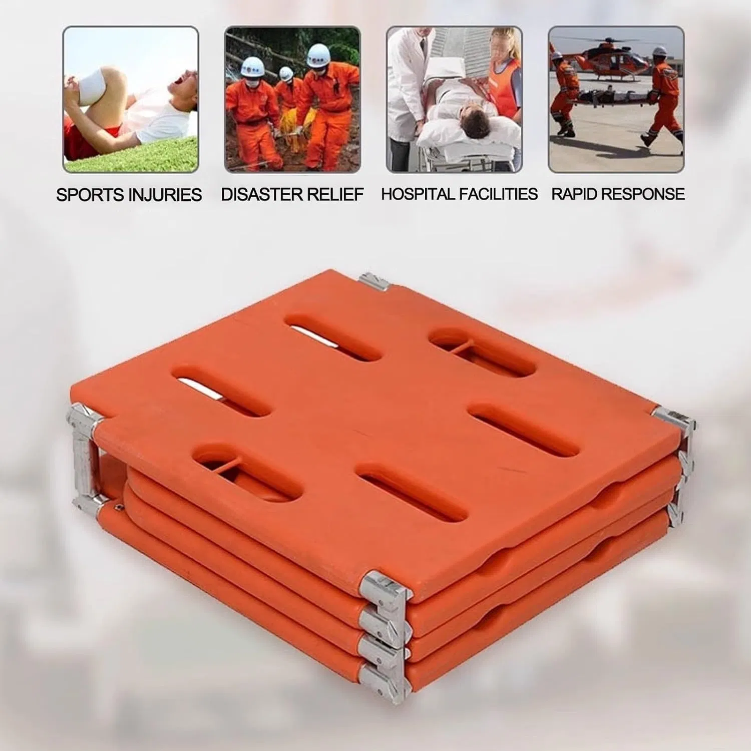 Spine Board Stretcher Backboard for Patient - Portable Backboard Immobilization