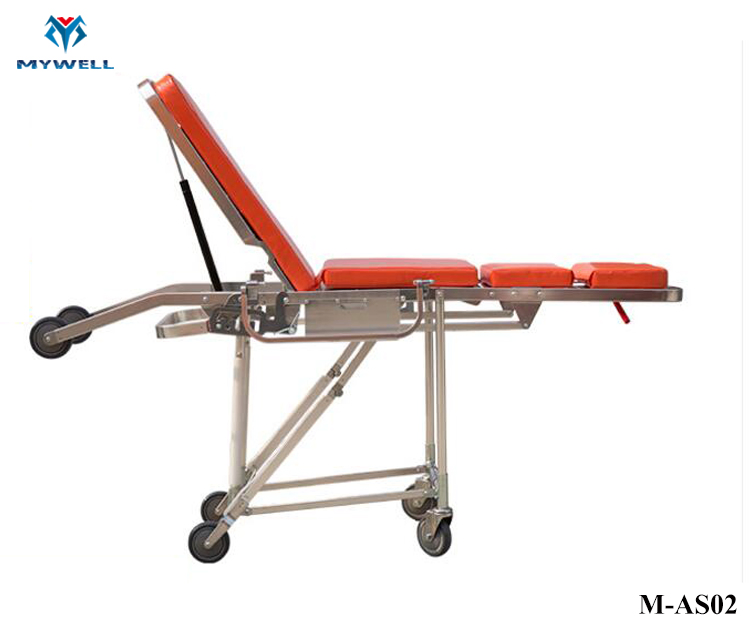 M-As02 Hospital Patient Transport Ferno Hydraulic Ambulance Stretcher Positions