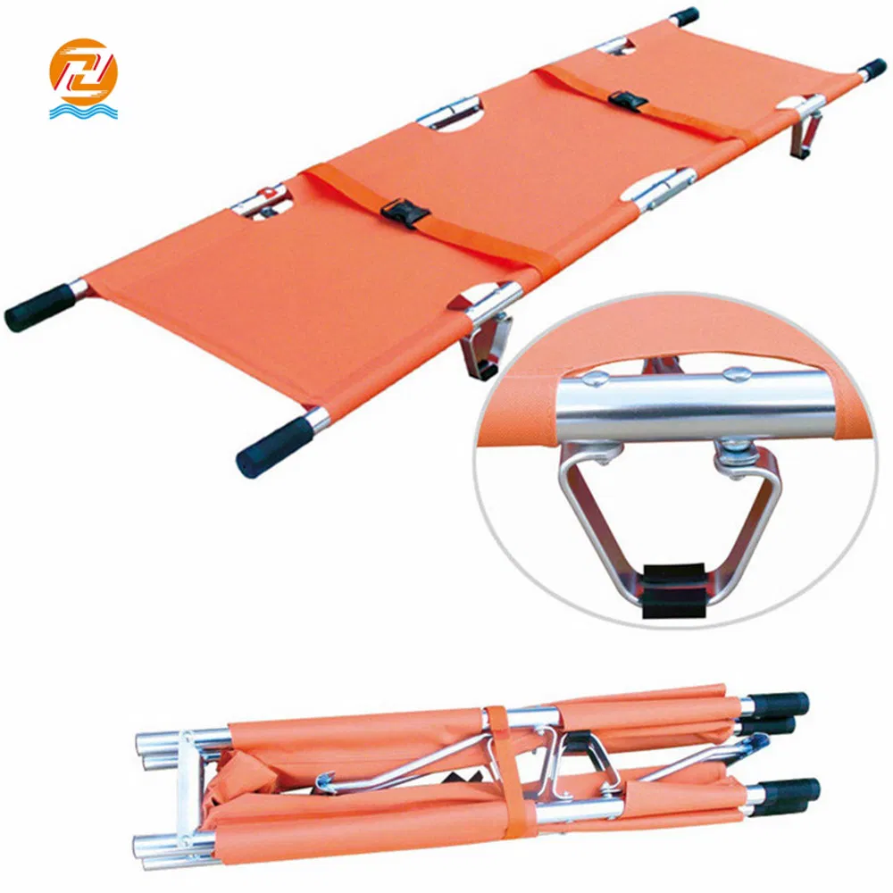 Ambulance Stretcher Aluminum Alloy Foldable Stretcher
