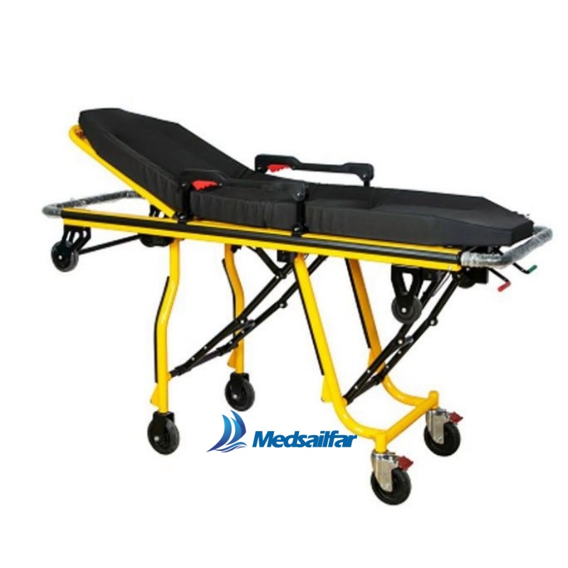 Length Adjustable Hospital Medical Device Emergency Rescue Aluminum Ambulance Patient Stretcher Trolley
