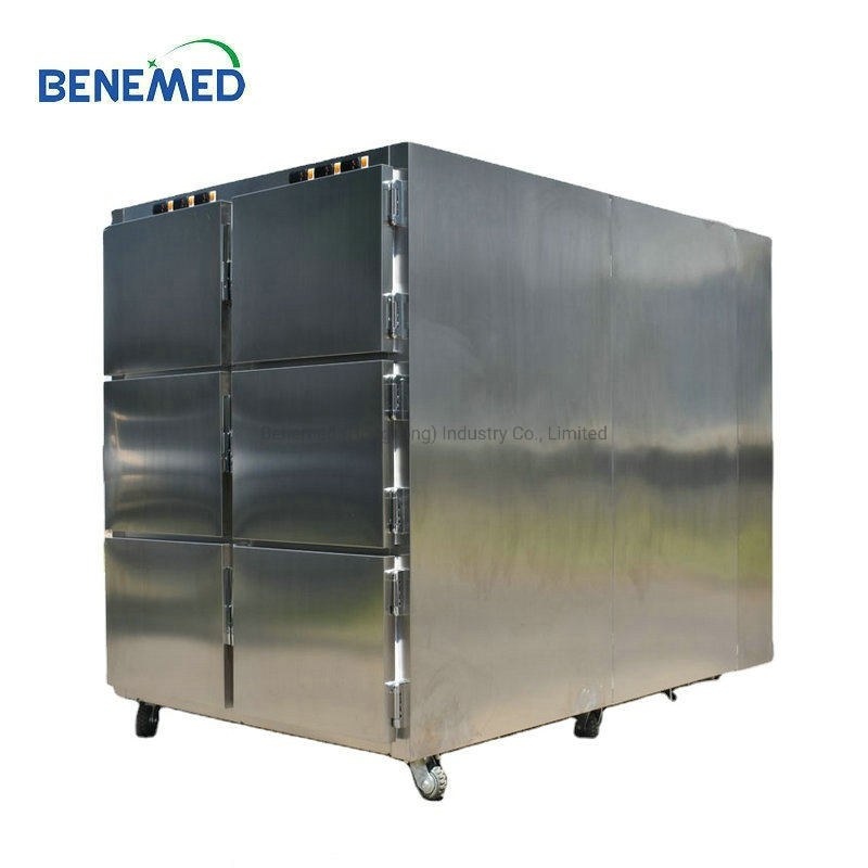 Cheap Price Morgue Mortuary Coffin Freezer Stainless Steel Funeral Bodies Mortuary Corpse Refrigerator