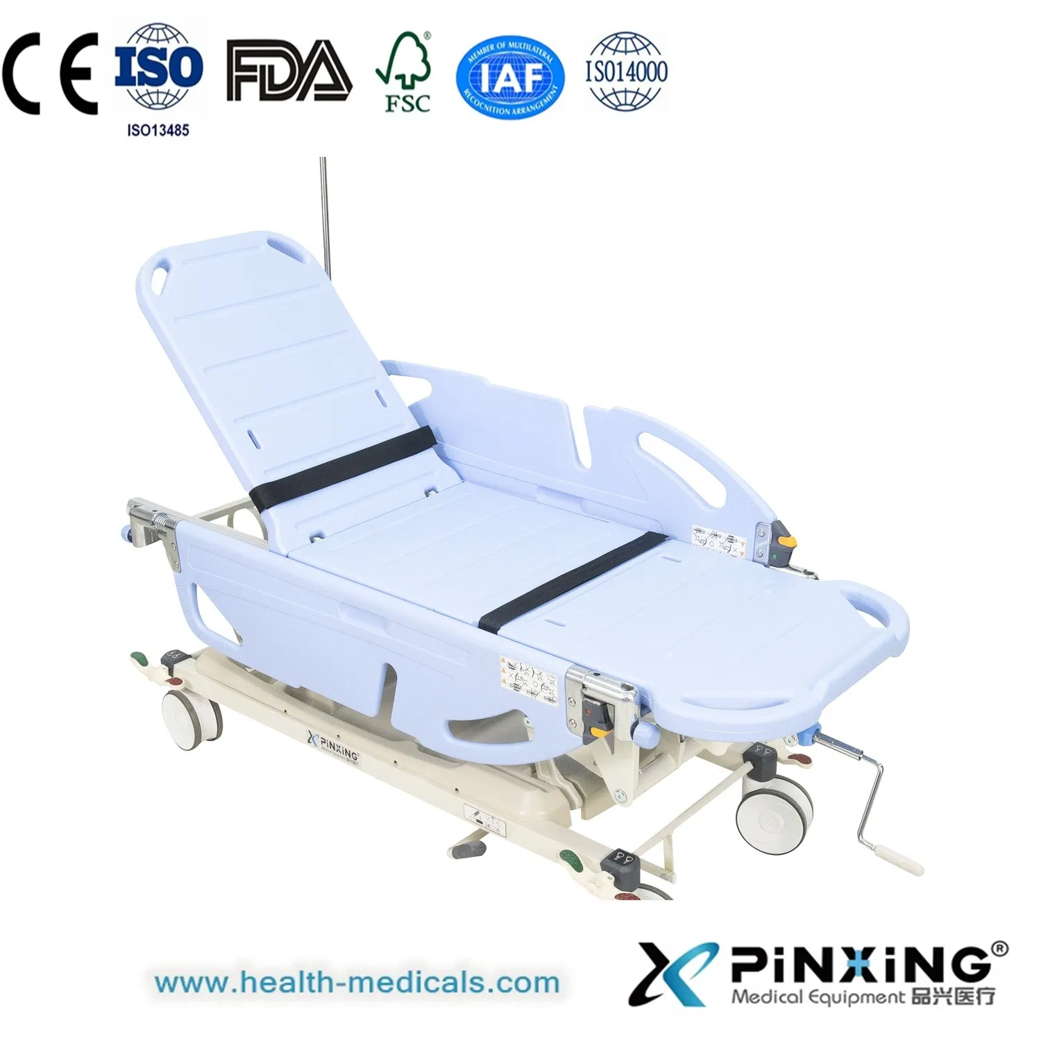 Reusable Simple Multifunctional Patient Transport Stretcher for Hospital