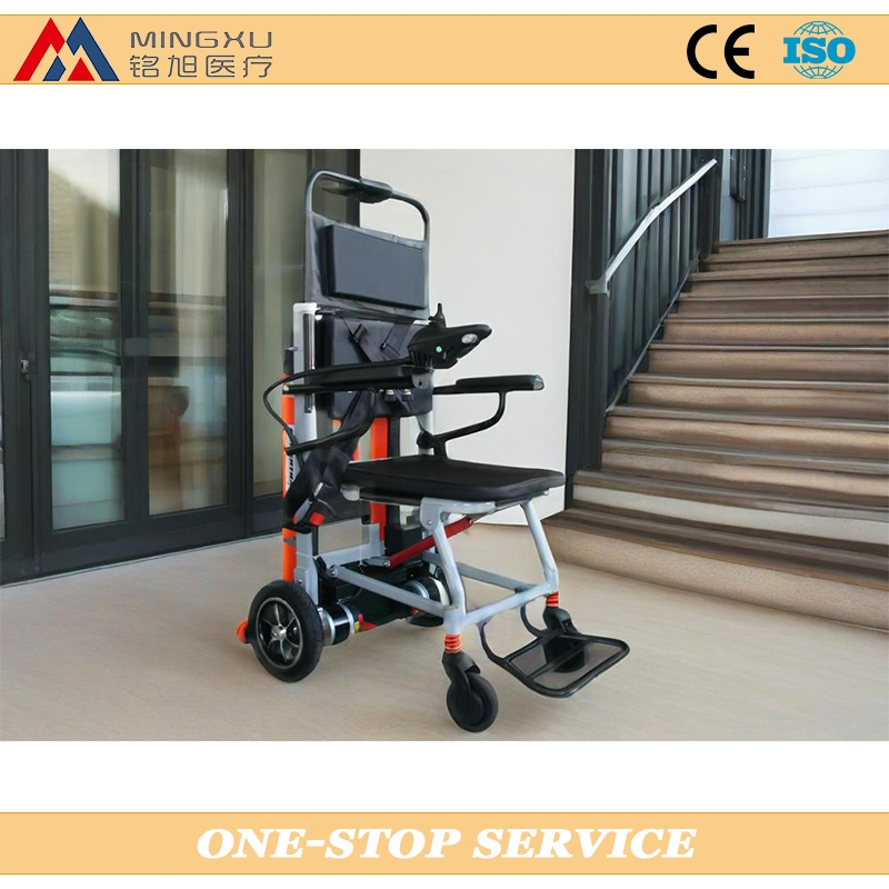 Made in China Aluminum Alloy Folding Electric Stair Chair Emergency Stretcher Climb Chairs
