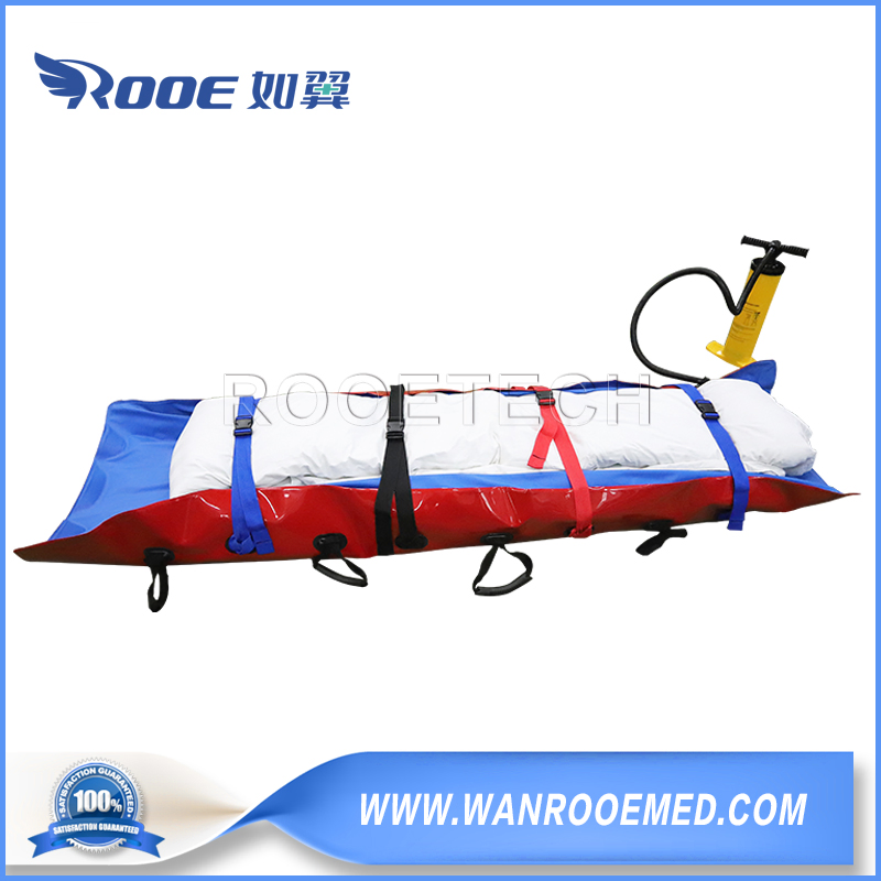 Ea-11A01 Patient Transport Ambulance Inflatable Air Vacuum Mattress Stretcher with Pumps and Bags