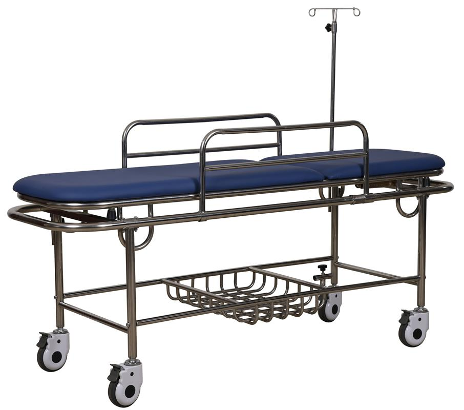 Hospital Equipment Backrest Adjustment Medical Stretcher