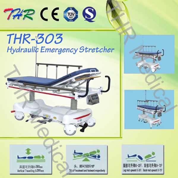 2018 High Quality Hydraulic Patient Transport Stretcher (THR-303)
