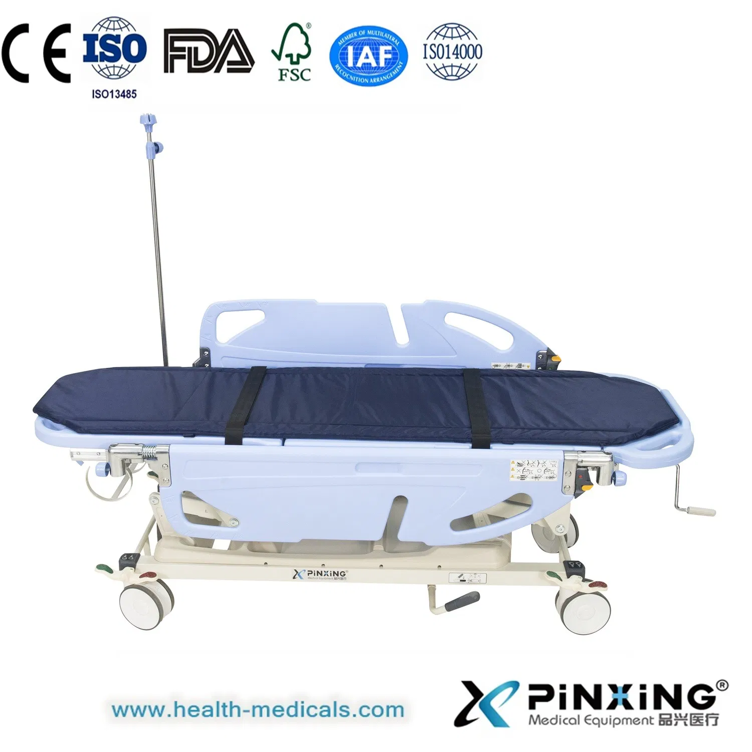 Reusable Simple Multifunctional Patient Transport Stretcher for Hospital