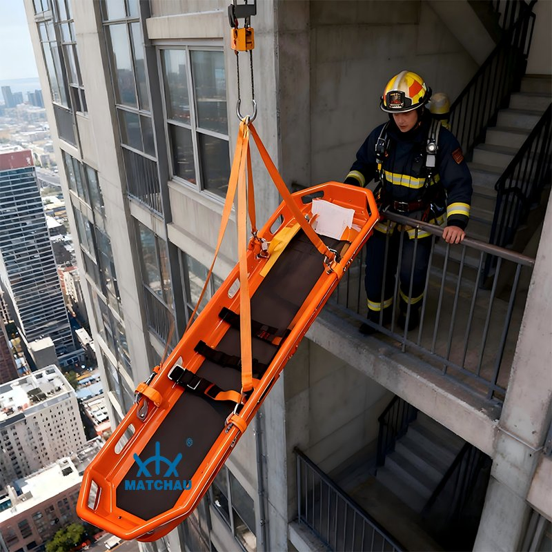 Premium Helicopter Rescue Basket Stretcher High Strength Emergency Rescue Lifting Basket