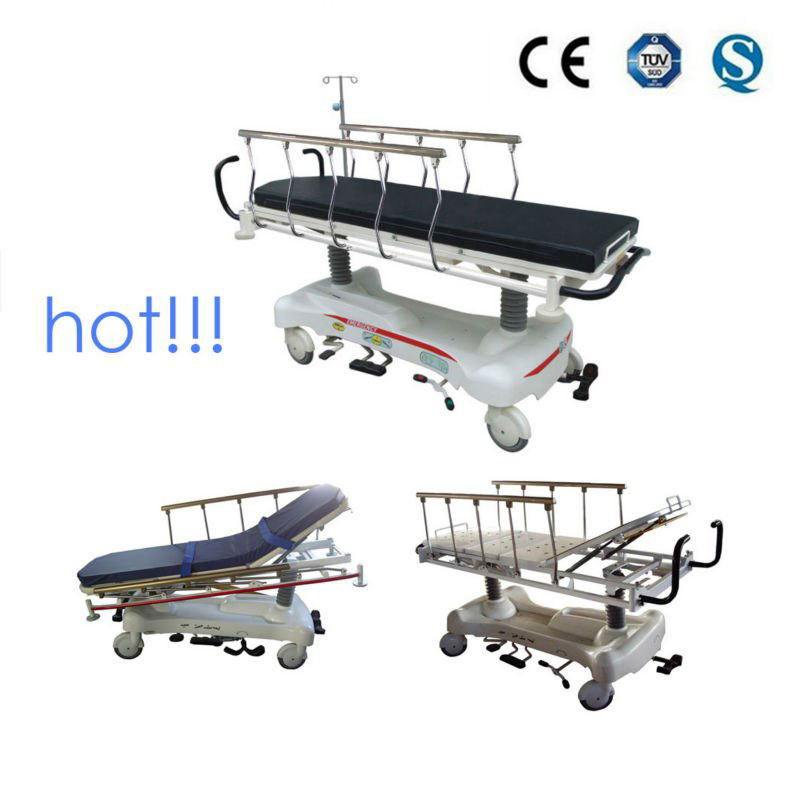Rise-and-Fall Medical Hydraulic Stretcher Patient Transport Stretcher with Weight Scale