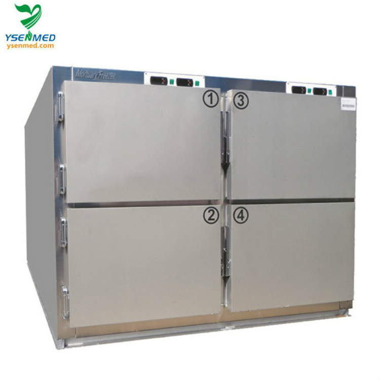 Ysstg0103 Hospital Medical Equipment 3 Doors Corpse Mortuary Morgue
