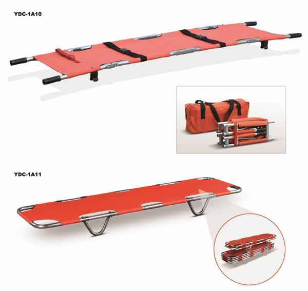 PVC Medical Emergency and First Aid Rescue Aluminum Patient Transport Stretcher