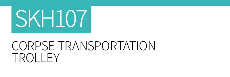 Mortuary Transportation Trolley Detail 1