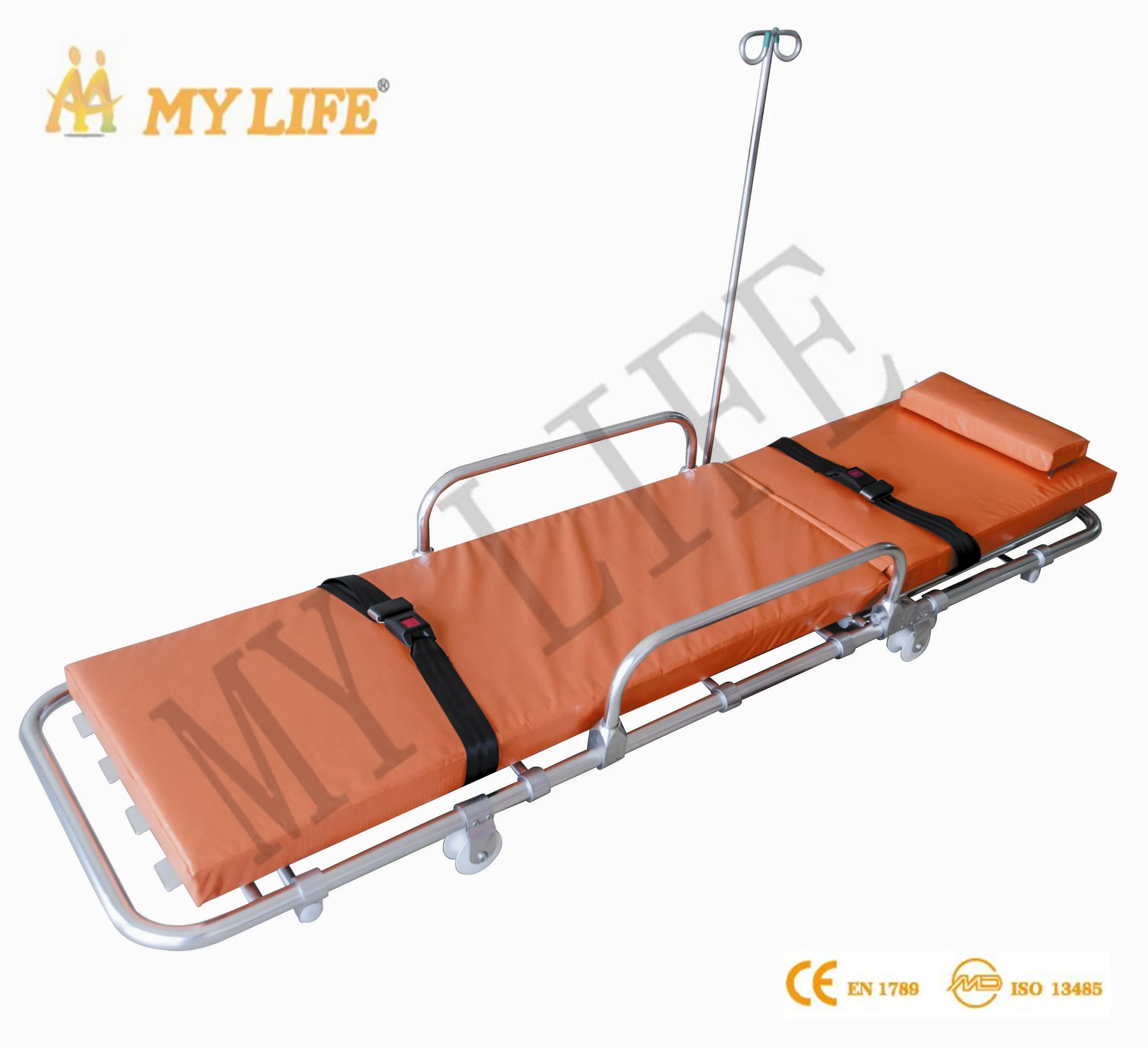Separated Automatic Loading Stretcher Ambulance Foldable Strether Emergency Medical Stretcher Patient Loading and Transport (TD01013-C)