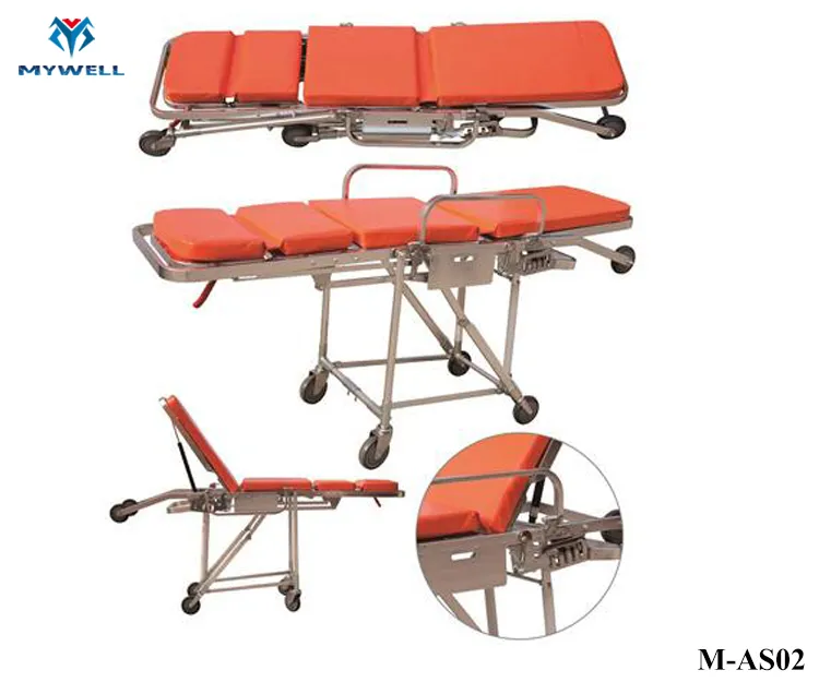 M-As02 Hospital Patient Transport Ambulance Stretcher