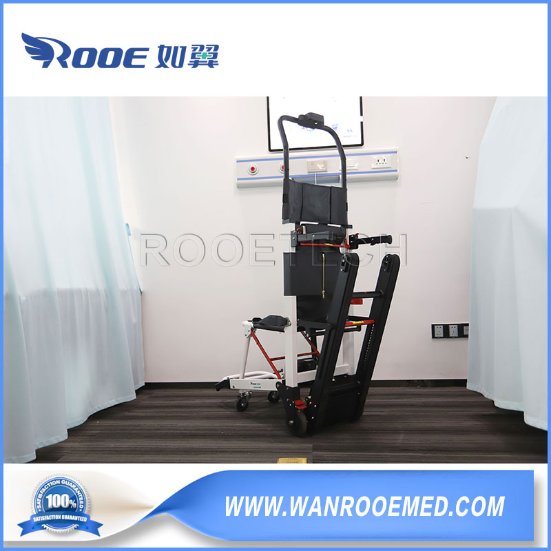 Ultra-Narrow Electric Evacuation Chair Stair Stretcher for Airplane Aisle Airport Stair