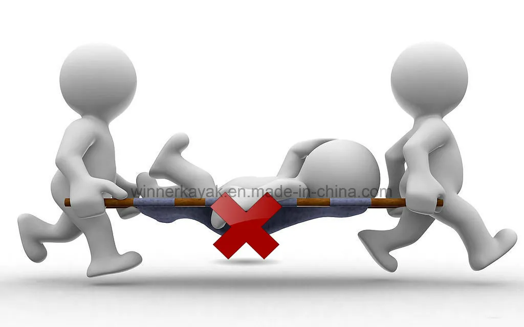 High Strength Plastic Material Spine Board