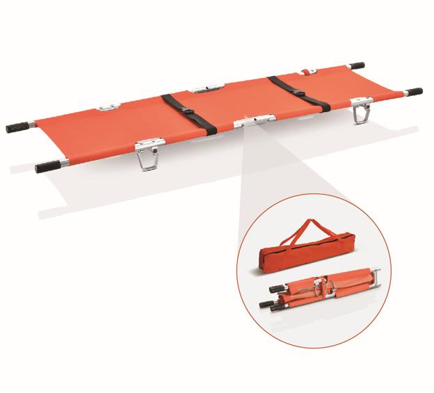 PVC Medical Emergency and First Aid Rescue Aluminum Patient Transport Stretcher