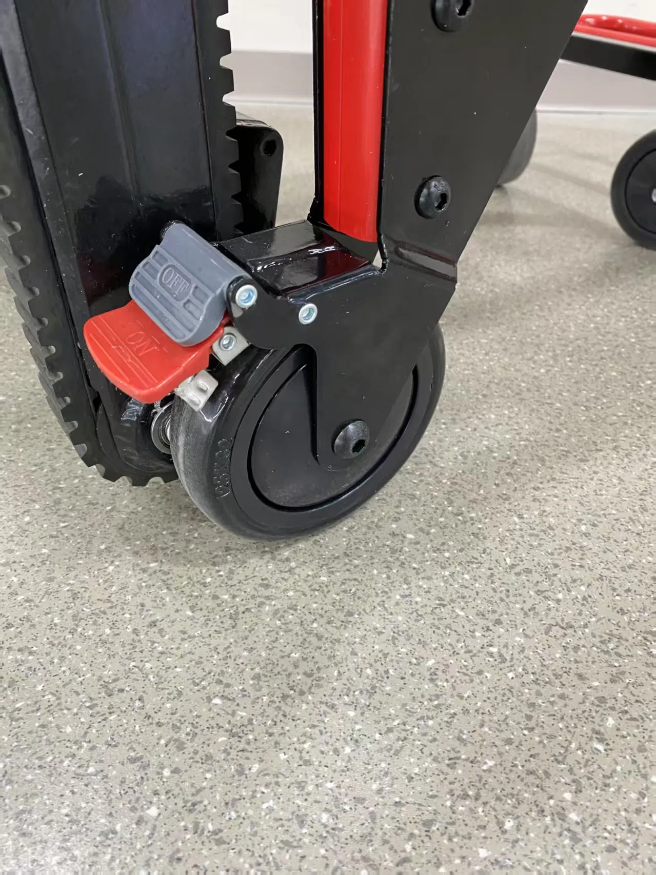 Motorized Electric Stair Climbing Stretcher with 180kg Load Capacity for Ambulance