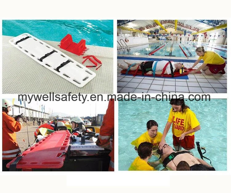 M-Hb01 Head Immobilizer Medical Device Used with Aluminium Stretcher