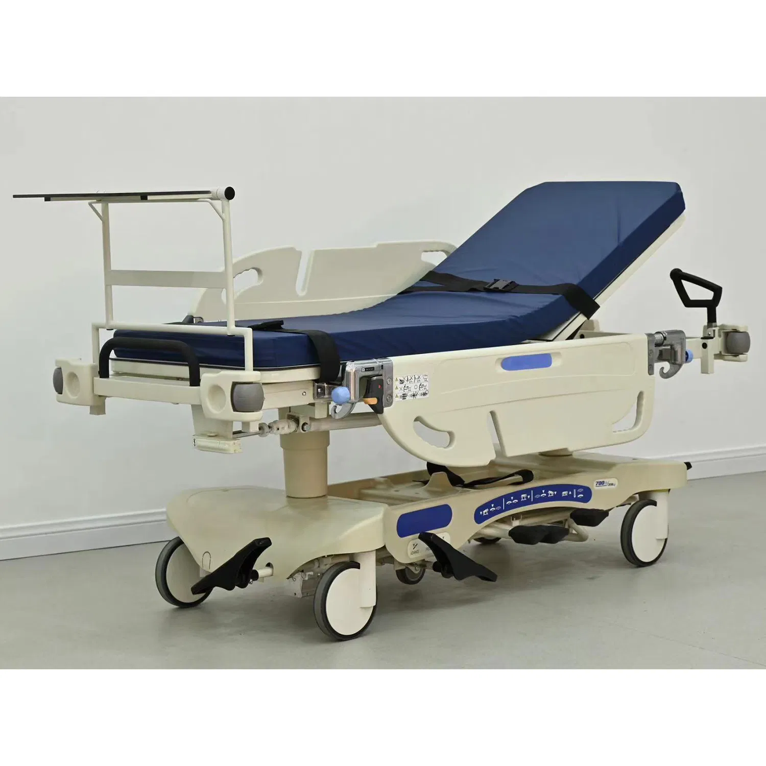 Multi-Functions Portable Hydraulic Transfer Bed Manual Hospital Patient Transfer Trolley Emergency Transport Stretcher