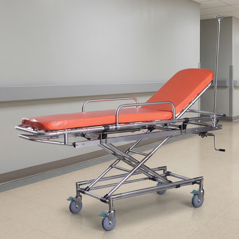 High-Quality Non-Magnetic Stretcher for MRI Room Use with Durable Lightweight Design and Safety