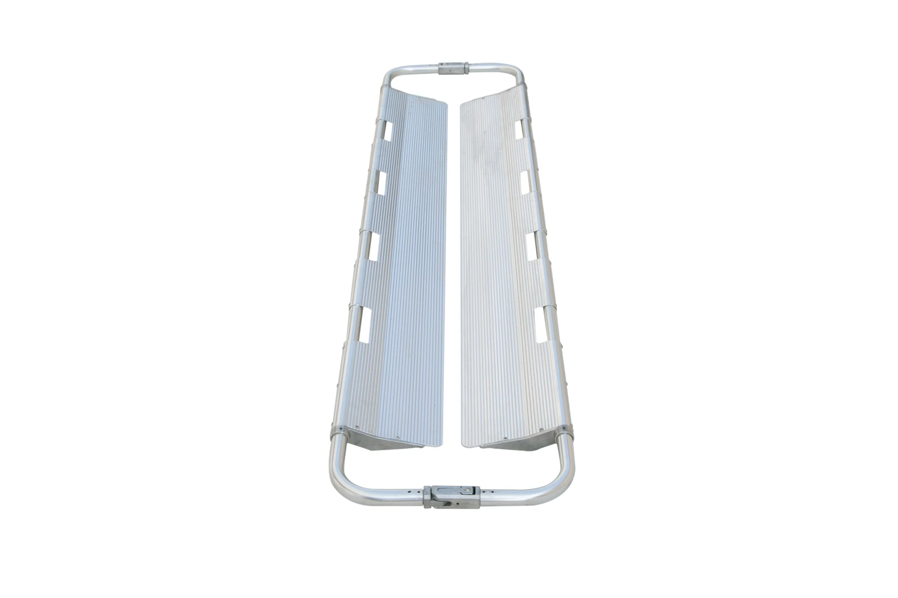 Firefighter First Aid Folding Stretcher Aluminum Ambulance Waterproof Spoon Stretcher