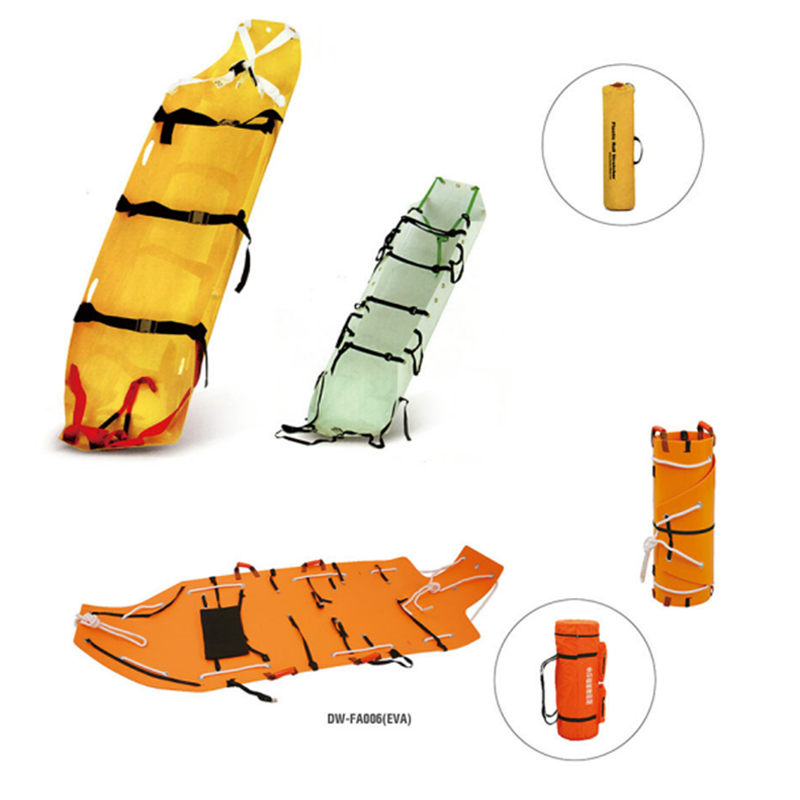Lifeguard Emergency Rescue Lightweight Roll Stretcher Transfer Foldable Soft Stretcher