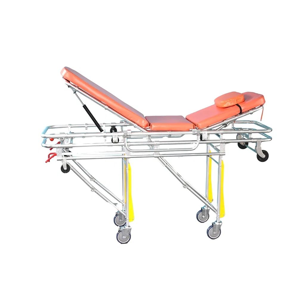 Ambulance Stretcher Aluminum Medical Patient Emergency Ambulance Transfer Stretcher Bed Medical Devices