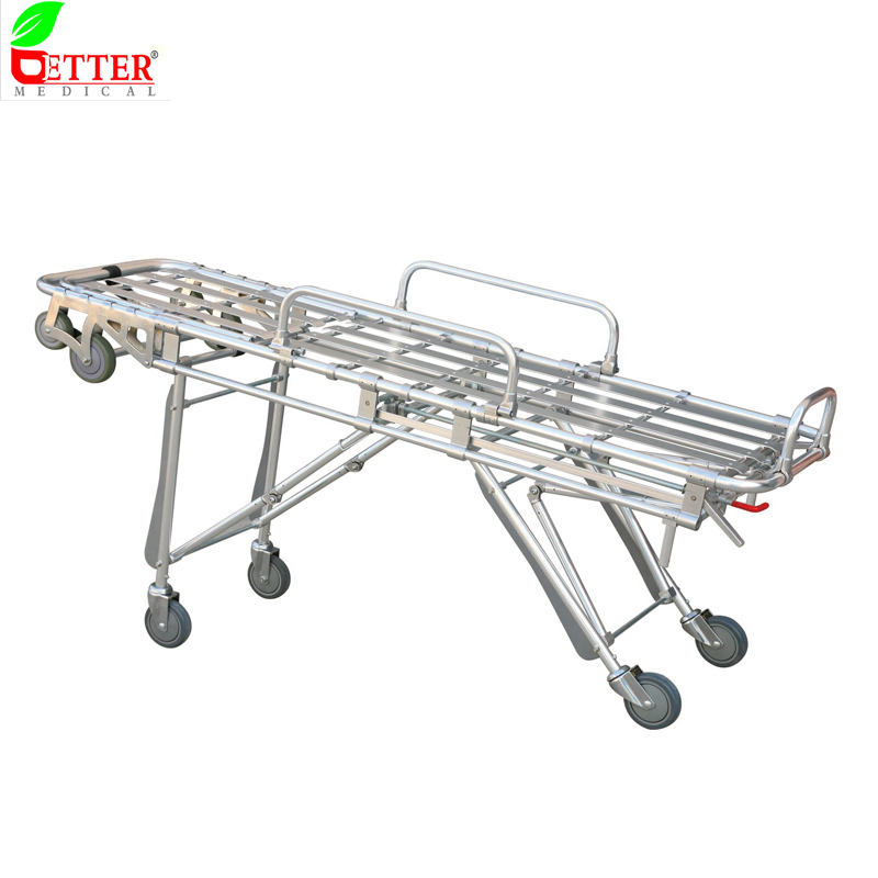 Medical Equipment Foldable Aluminum Stretcher for Ambulance