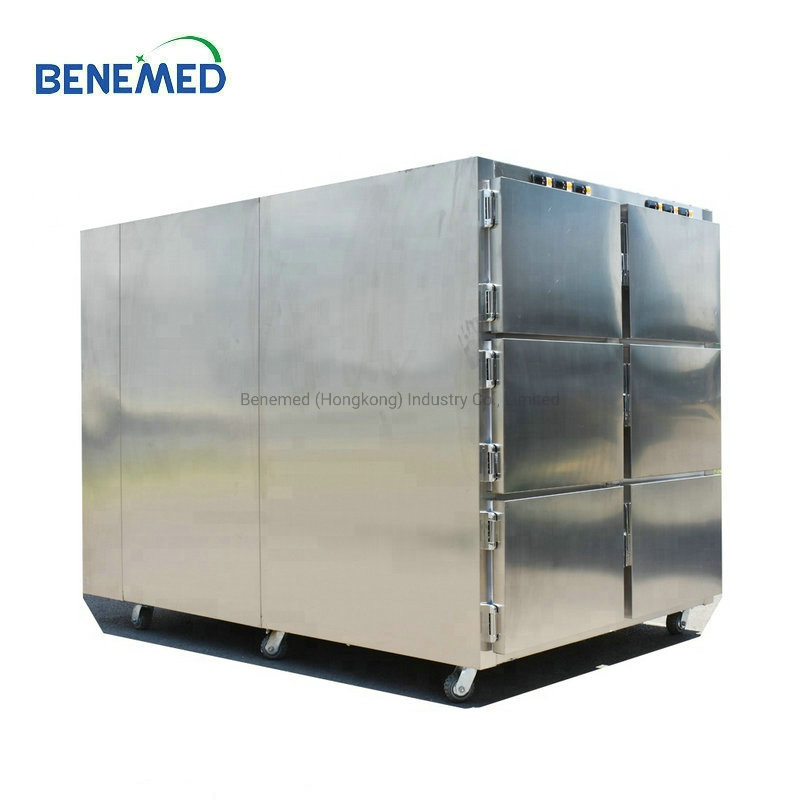 Cheap Price Morgue Mortuary Coffin Freezer Stainless Steel Funeral Bodies Mortuary Corpse Refrigerator