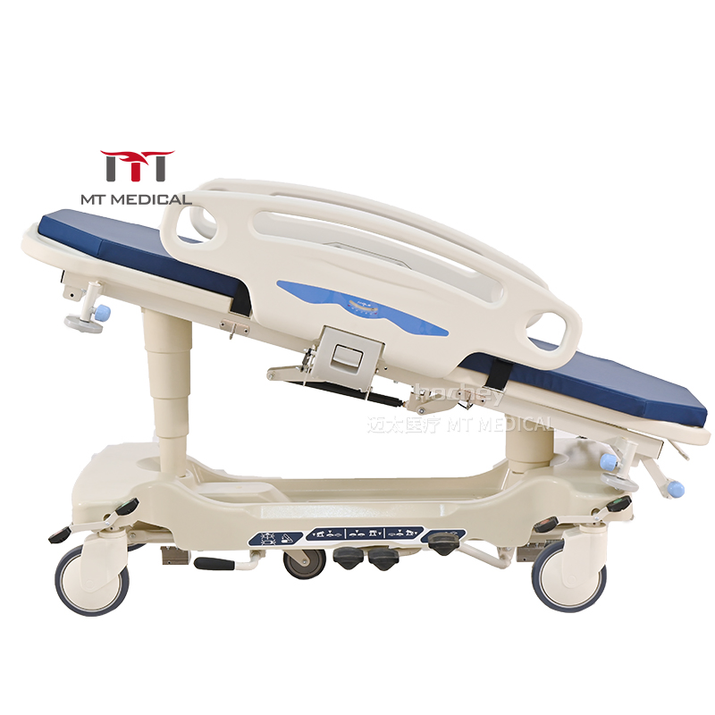 Multifunctional Plastic Bariatric Patient Transport Hydraulic Stretcher Medical Equipment X-ray