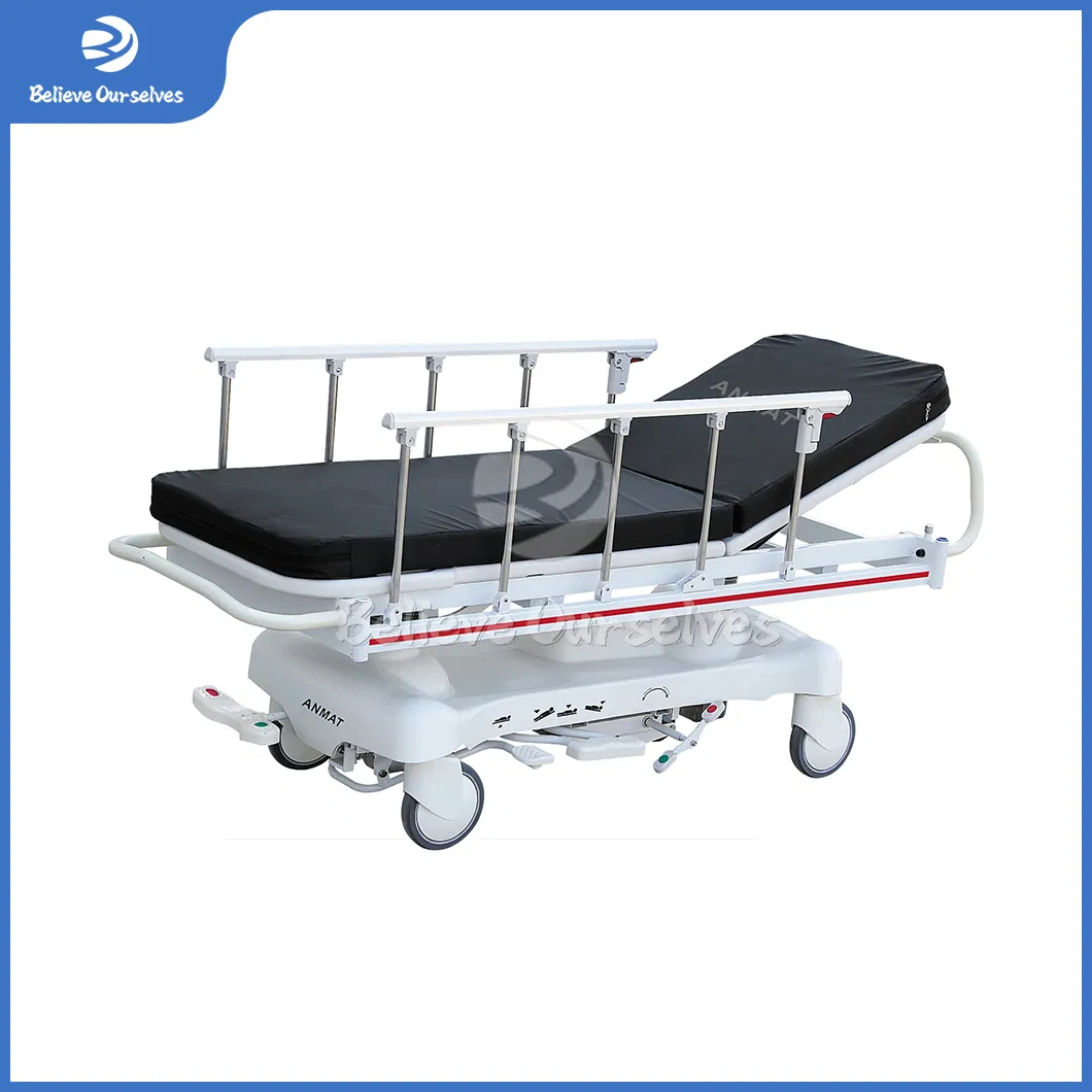 Huaren China Hydraulic Transport Stretcher Supplier Transport Patient Stretcher China Hr-Z01 Fold Stretcher