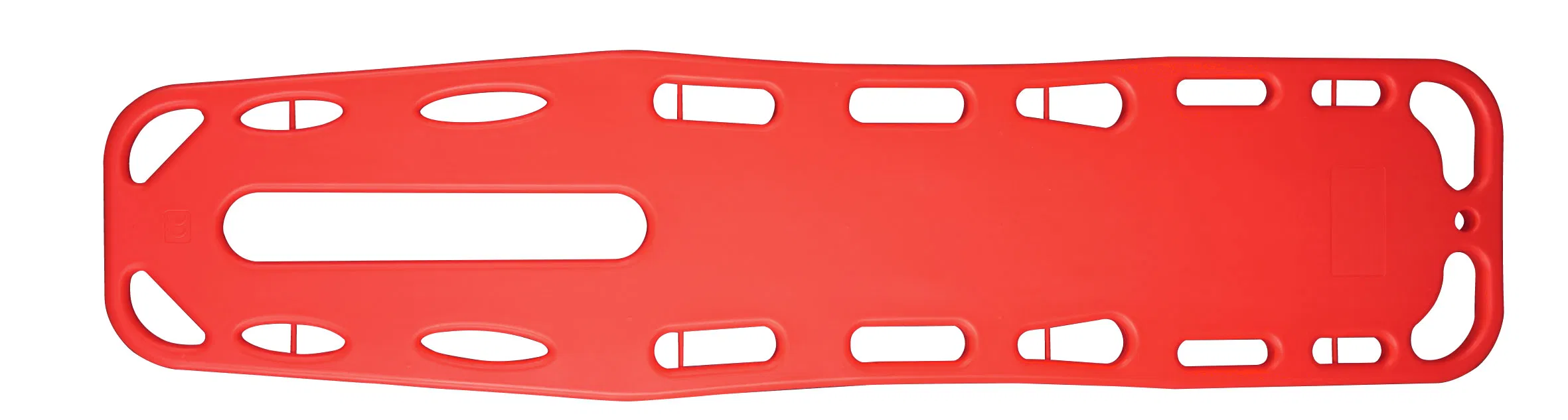 China Factory Orange Long Plastic Medical Lifeguard Spine Board Stretcher for Adult and Pediatric
