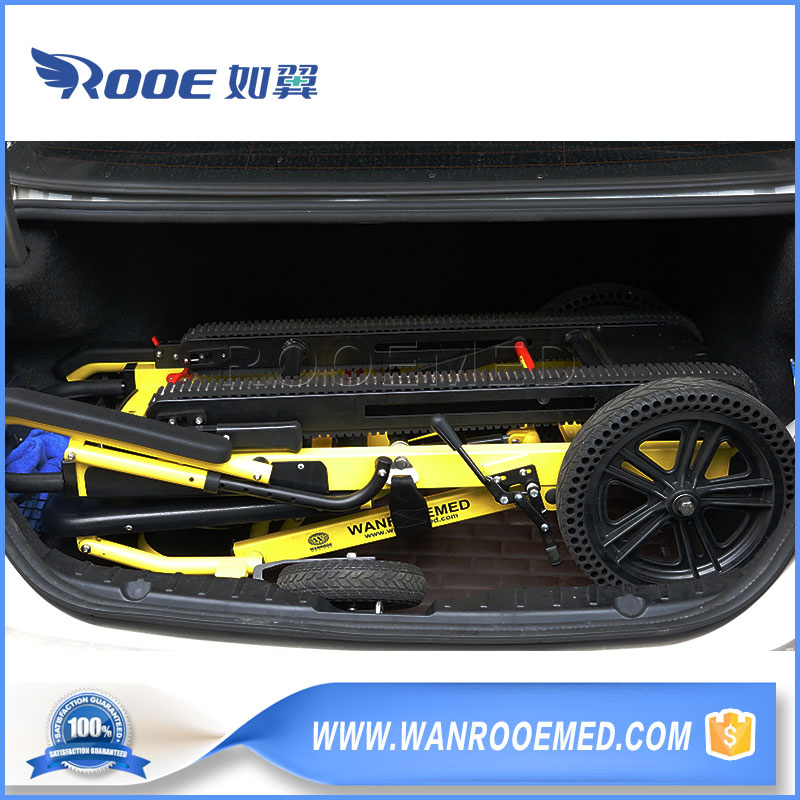 Ea-6fpn PRO Medical Equipment Folding Emergency Stretcher Evacuation Stair Climbing Wheelchair Chair