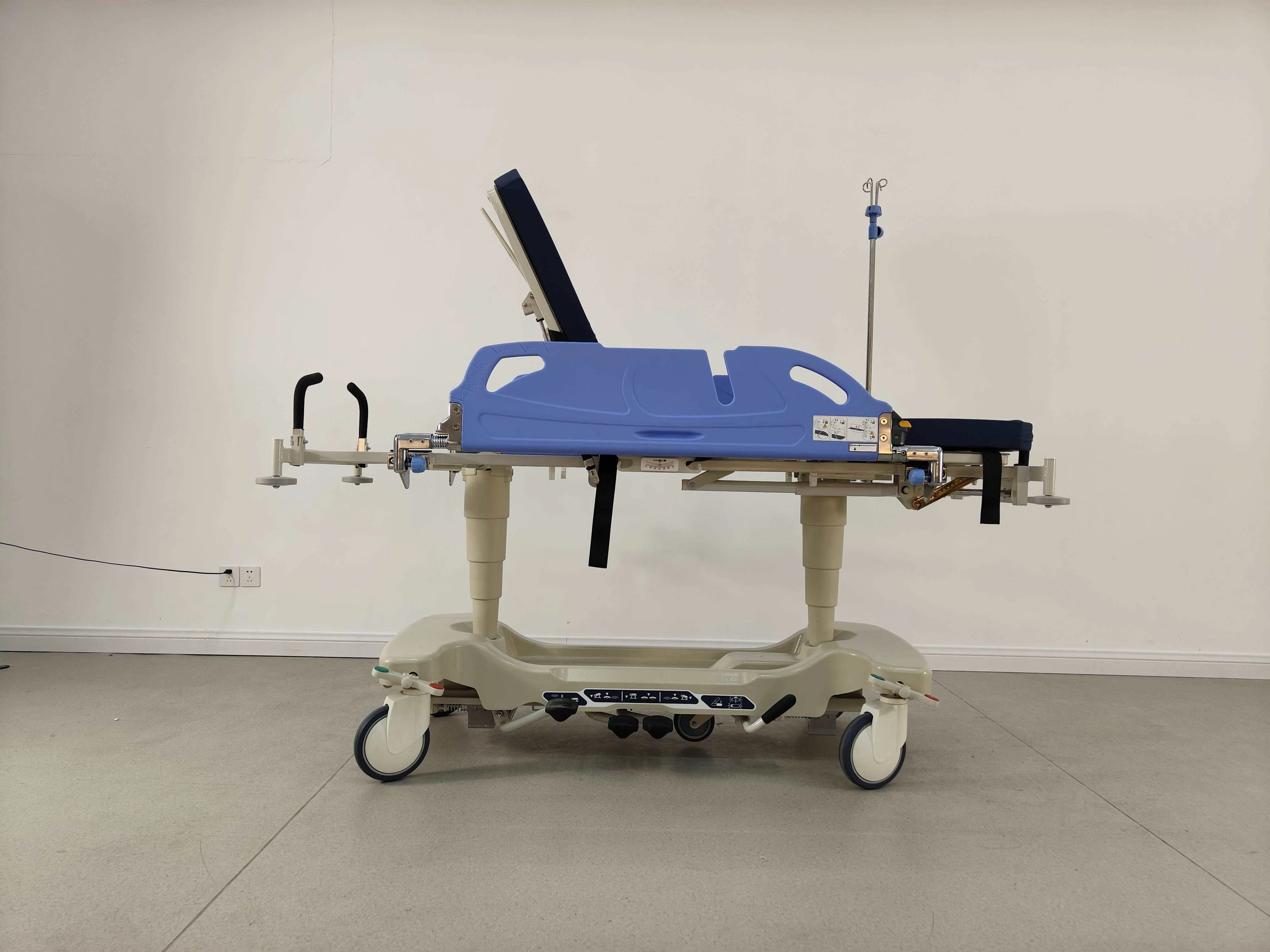Medical Hydraulic Lifting Stretcher Hospital Hydraulic Patient Transport Stretcher