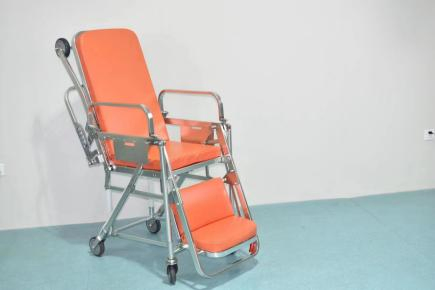 New Manual Hospital Medical Aluminum Alloy Folding Ambulance Transport Stretcher