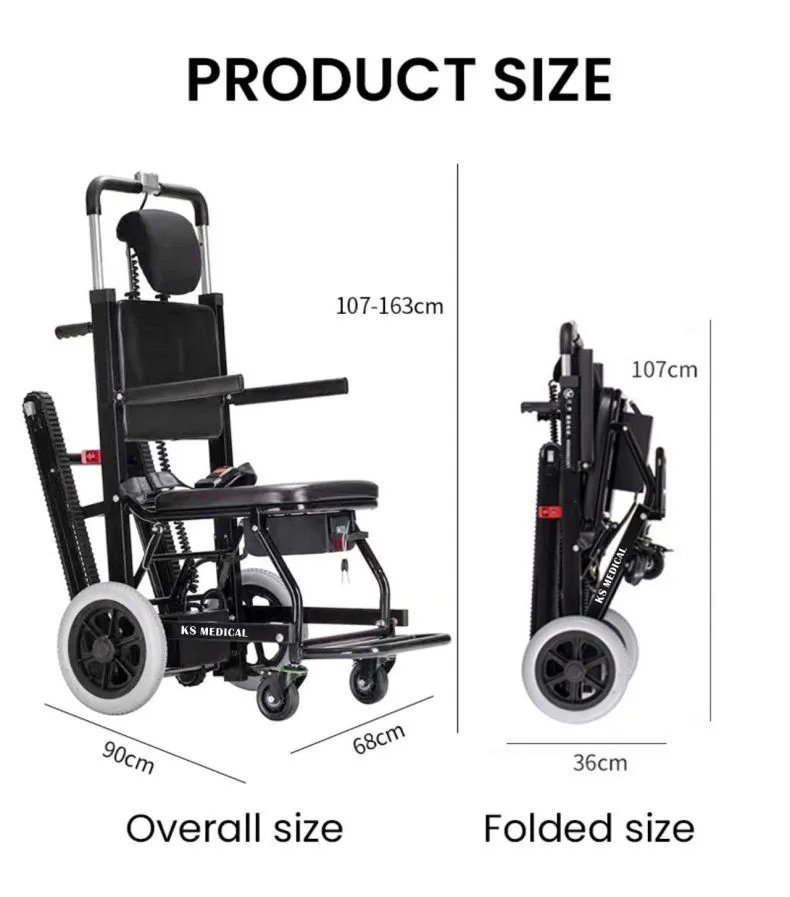 Climbing Wheelchair View 1